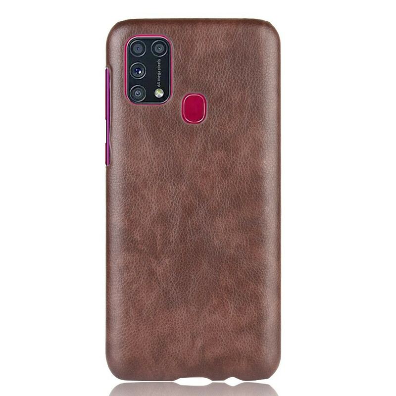 Maskica Samsung Galaxy M31 Litchi Performance Leather Effect