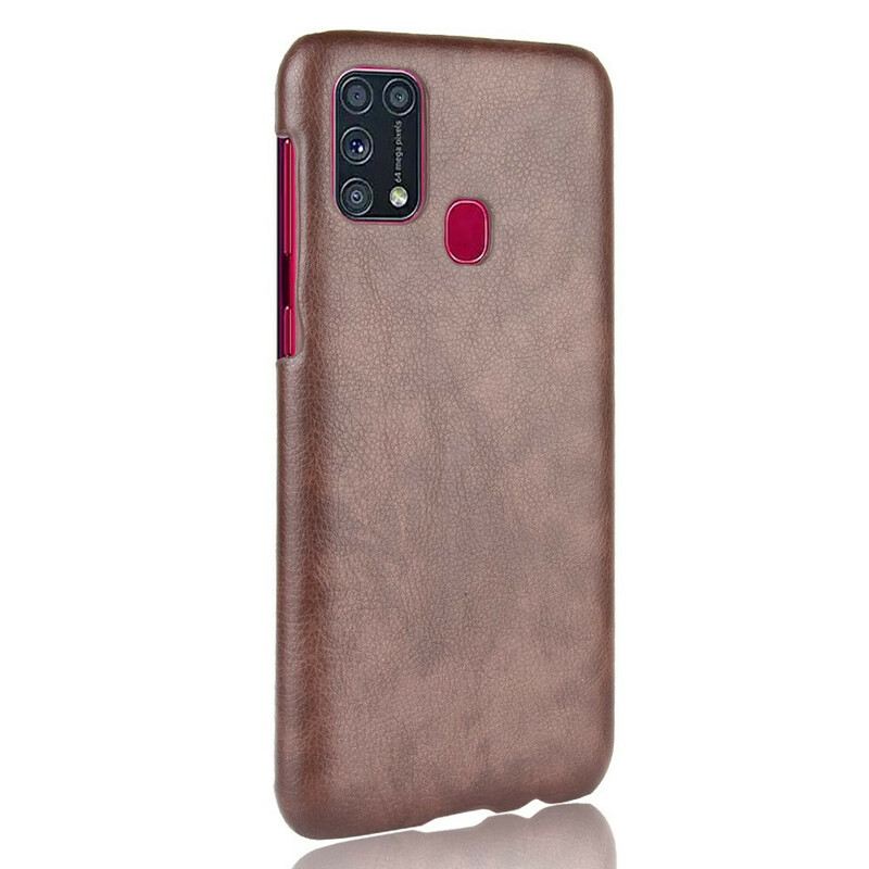 Maskica Samsung Galaxy M31 Litchi Performance Leather Effect