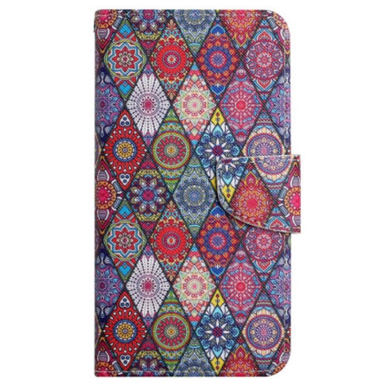 Flip Futrola Samsung Galaxy A15 5g Maskice Za Mobitele Patchwork S Remenom