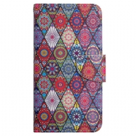 Flip Futrola Samsung Galaxy A15 5g Maskice Za Mobitele Patchwork S Remenom