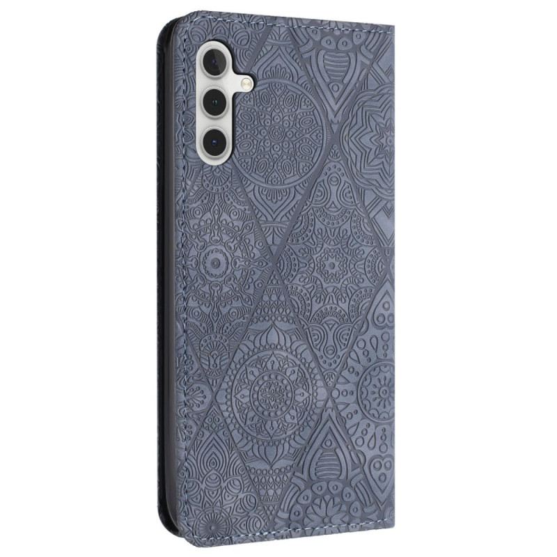 Kožna Futrola Samsung Galaxy A15 5g Patchwork S Remenom