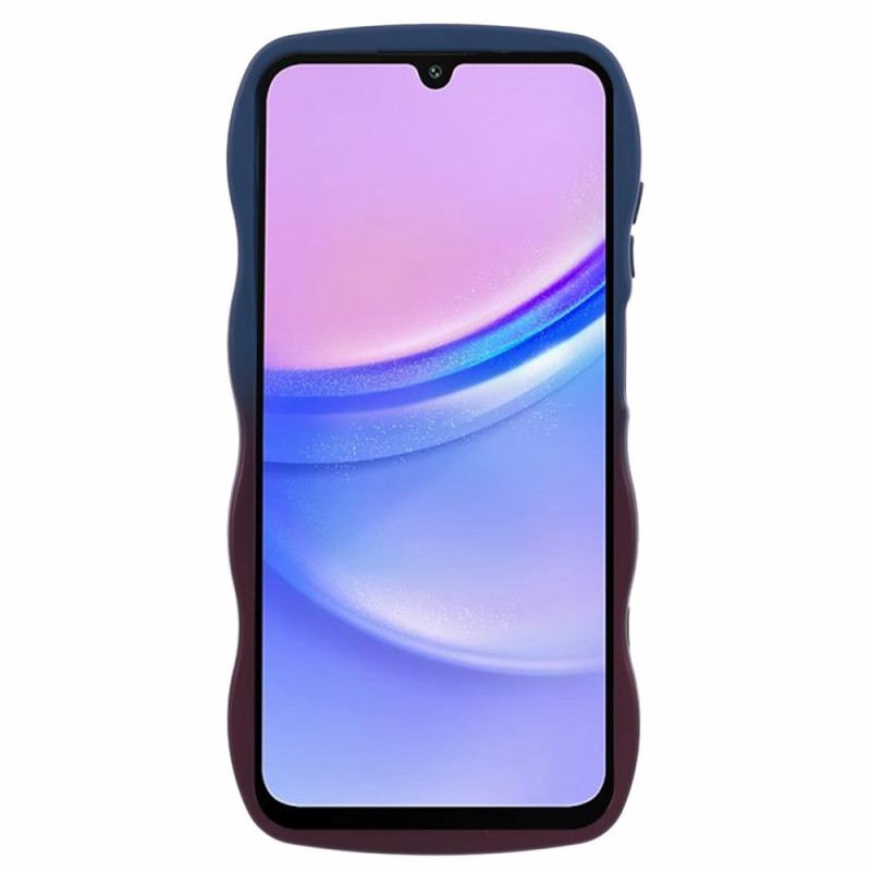 Maskica Samsung Galaxy A15 5g Dvobojni Valoviti Silikon