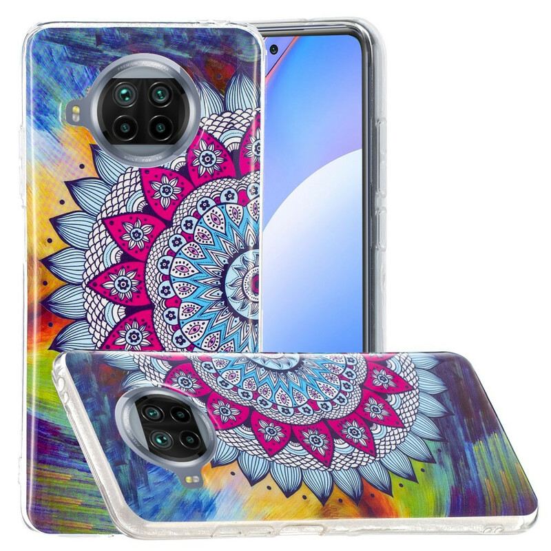 Maskica Xiaomi Redmi Note 9 Pro 5G Fluorescentna Šarena Mandala