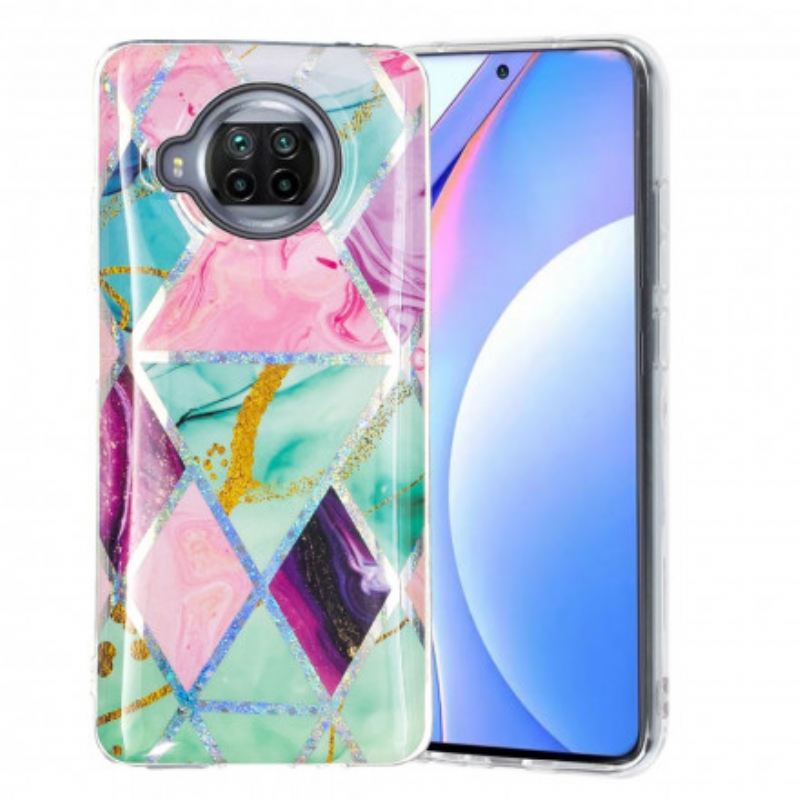 Maskica Xiaomi Redmi Note 9 Pro 5G Glitter Design Mramor