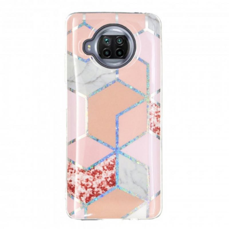 Maskica Xiaomi Redmi Note 9 Pro 5G Glitter Design Mramor