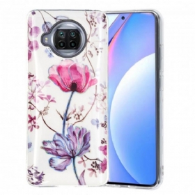 Maskica Xiaomi Redmi Note 9 Pro 5G Mramorirano Cvijeće