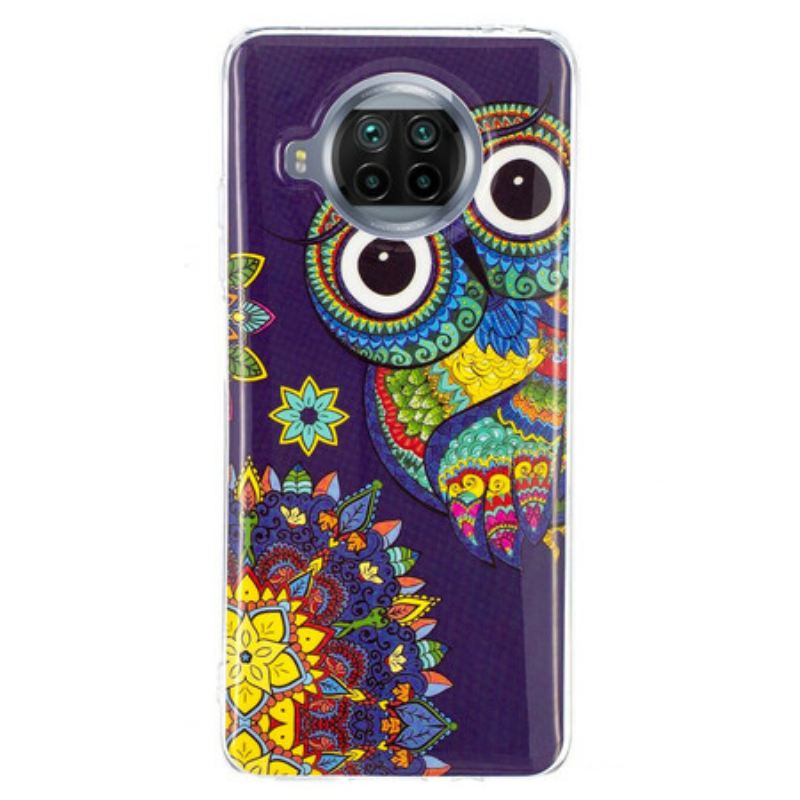 Maskica Xiaomi Redmi Note 9 Pro 5G Neonska Mandala Sova