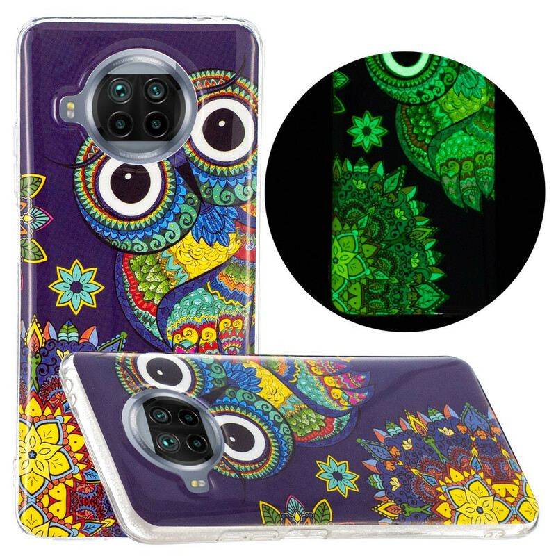 Maskica Xiaomi Redmi Note 9 Pro 5G Neonska Mandala Sova