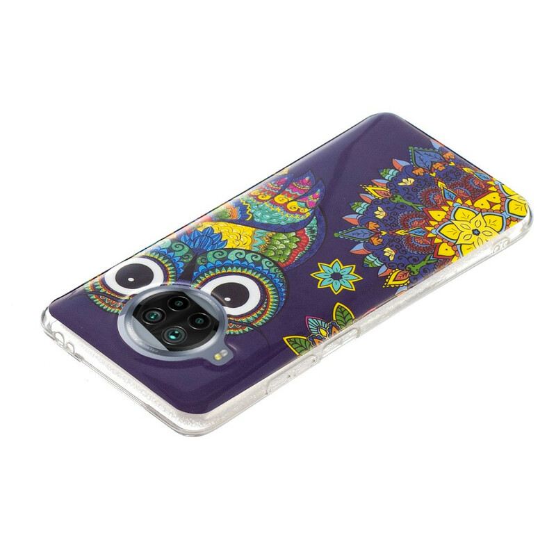 Maskica Xiaomi Redmi Note 9 Pro 5G Neonska Mandala Sova