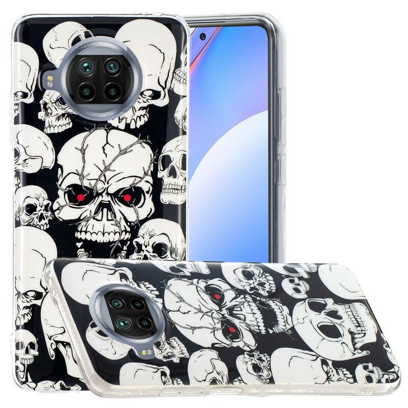 Maskica Xiaomi Redmi Note 9 Pro 5G Neonske Lubanje