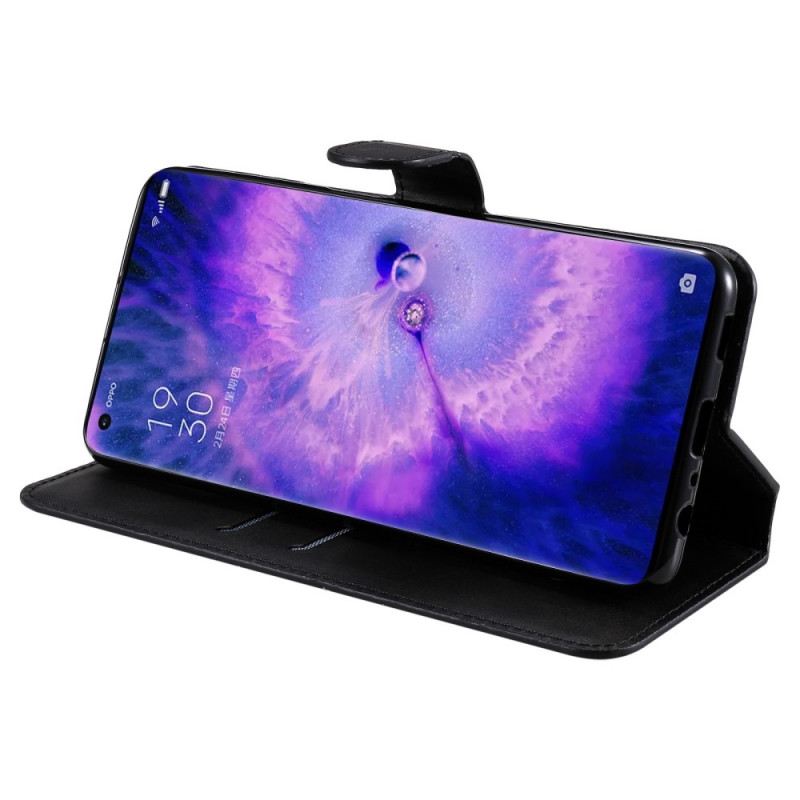 Flip Futrola Oppo Find X5 Kožni Stil