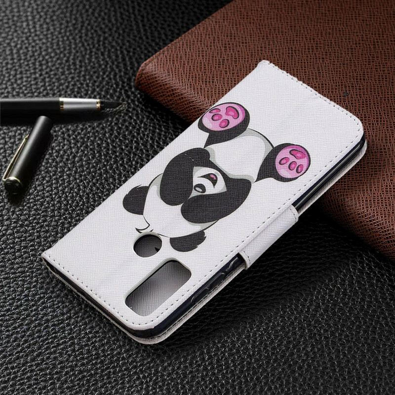 Kožna Futrola Huawei P Smart 2020 Panda Zabava