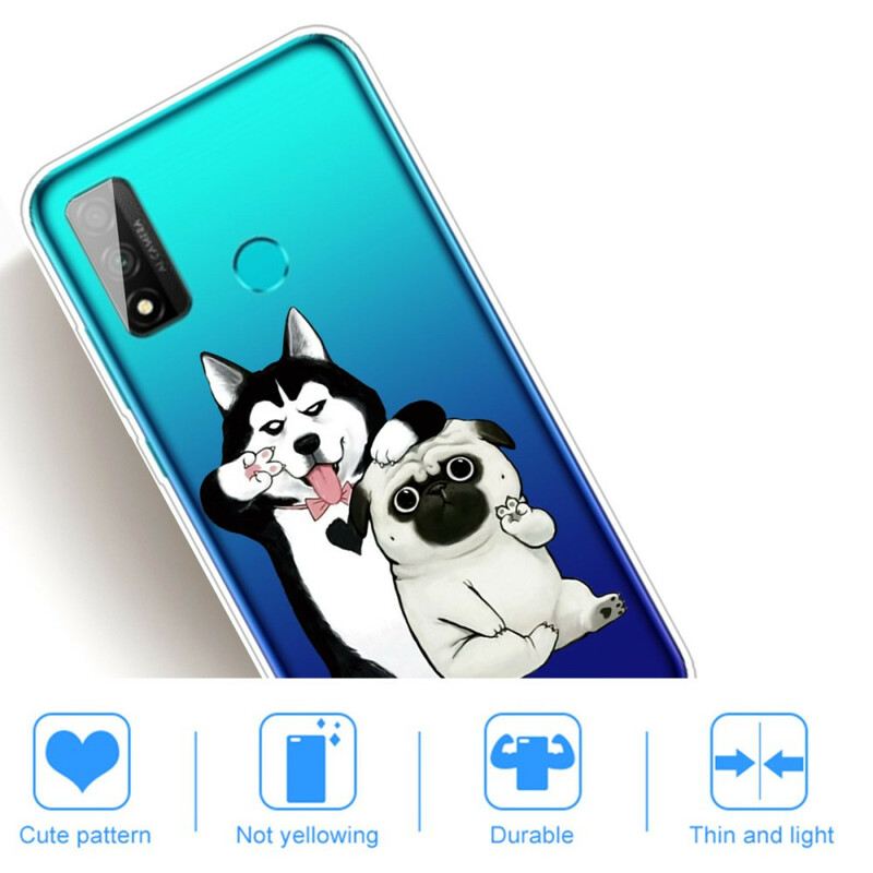 Maskica Huawei P Smart 2020 Smiješni Psi