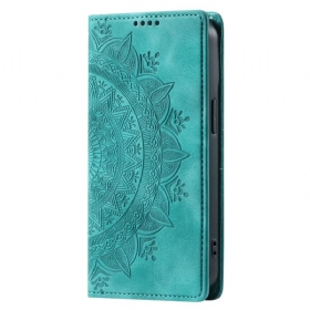 Flip Futrola Xiaomi 14t Mandala Suede Efekt