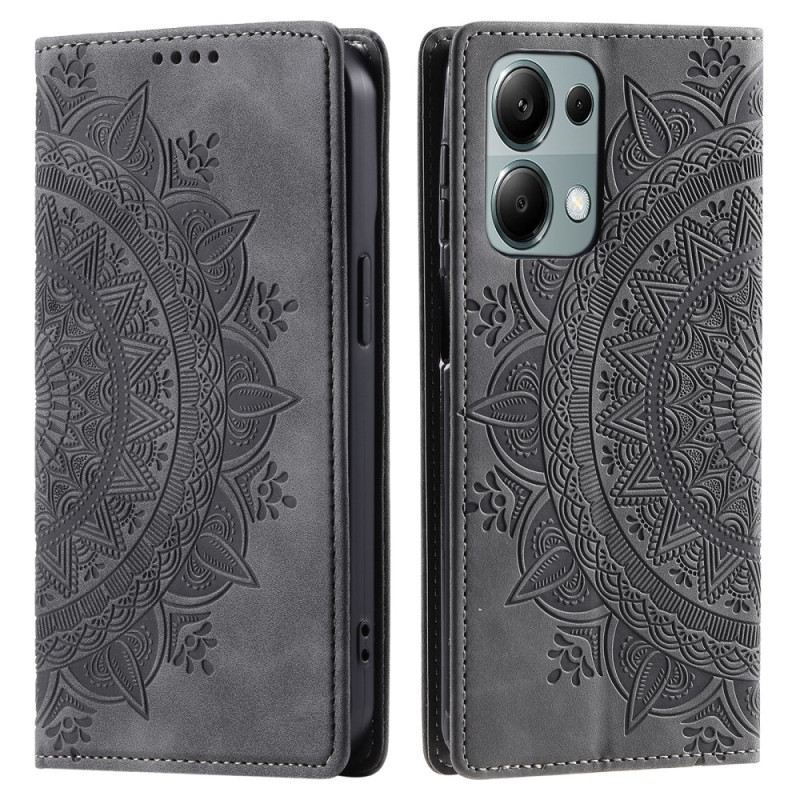 Flip Futrola Xiaomi 14t Mandala Suede Efekt