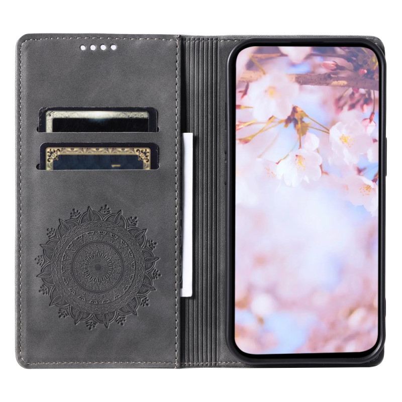 Flip Futrola Xiaomi 14t Mandala Suede Efekt