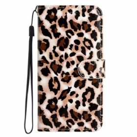 Flip Futrola Xiaomi 14t Maskice Za Mobitele Leopard Print