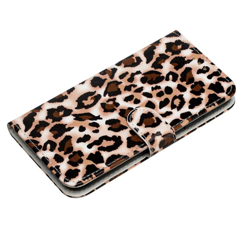 Flip Futrola Xiaomi 14t Maskice Za Mobitele Leopard Print