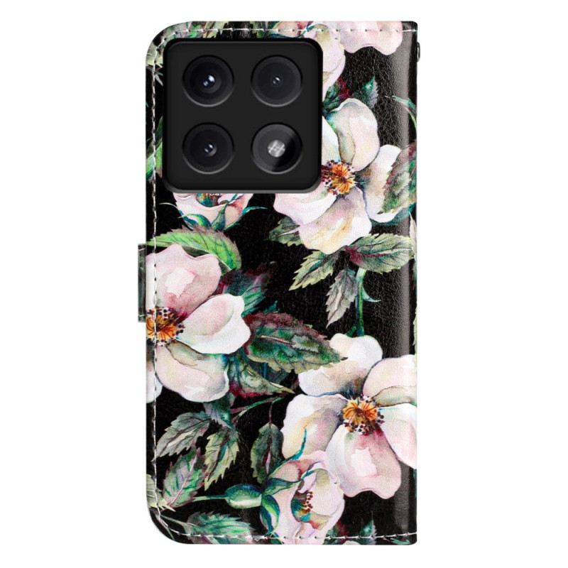 Flip Futrola Xiaomi 14t Maskice Za Mobitele Prugaste Magnolije