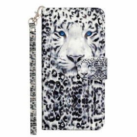 Kožna Futrola Xiaomi 14t Leopard Remen