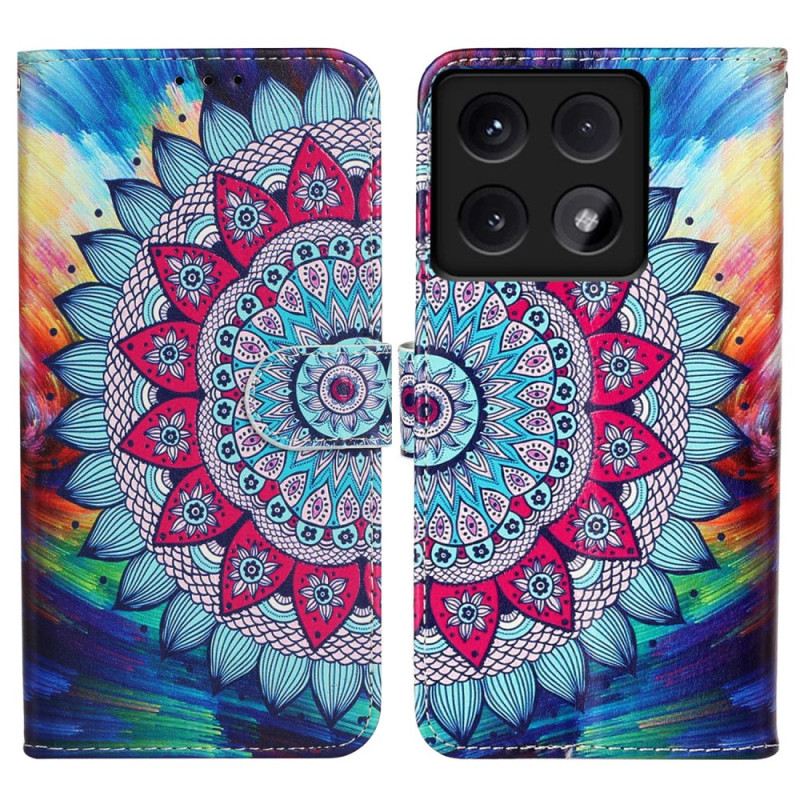 Kožna Futrola Za Xiaomi 14t Mandala Premium