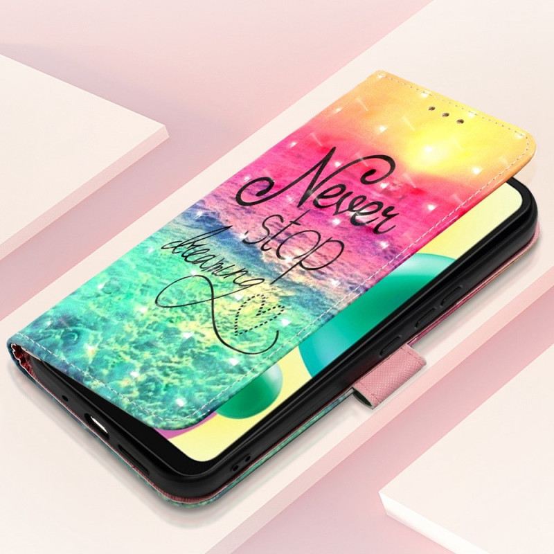 Futrola Xiaomi Redmi 10A Never Stop Dreaming Strappy