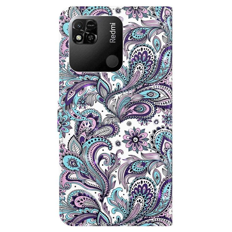 Futrola Xiaomi Redmi 10A Paisley Uzorak S Remenčićima