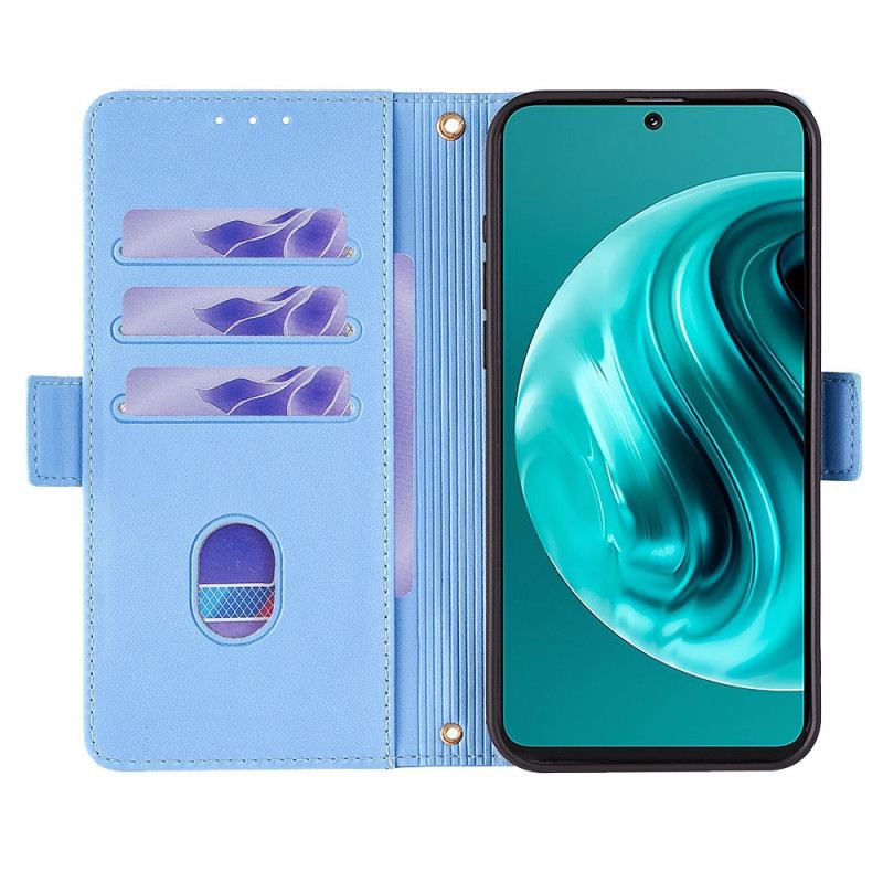 Flip Futrola Huawei Nova 12i Rfid Uže Za Blokiranje I Lanac