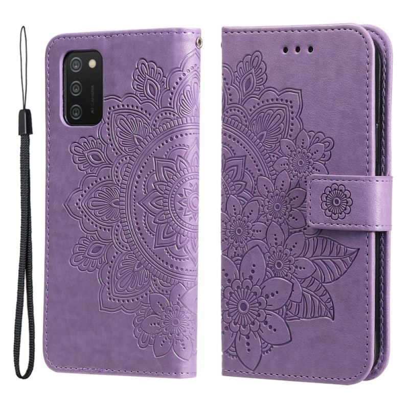 Flip Futrola Samsung Galaxy A03s Cvjetna Mandala