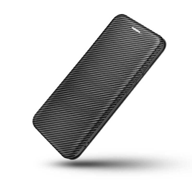 Flip Futrola Samsung Galaxy A31 Kožna Futrola Karbonska Vlakna
