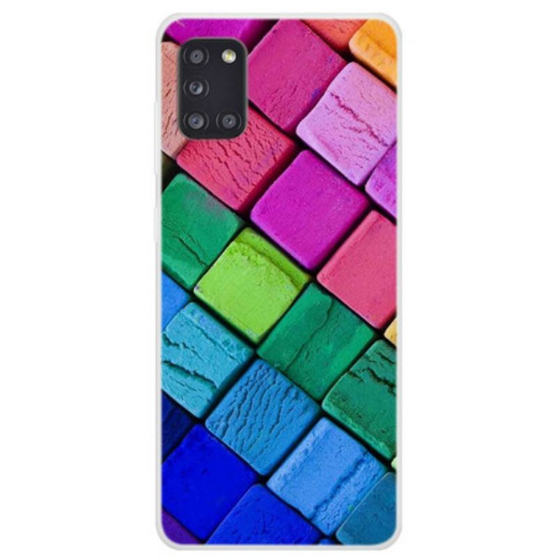 Maskica Samsung Galaxy A31 Kocke U Boji