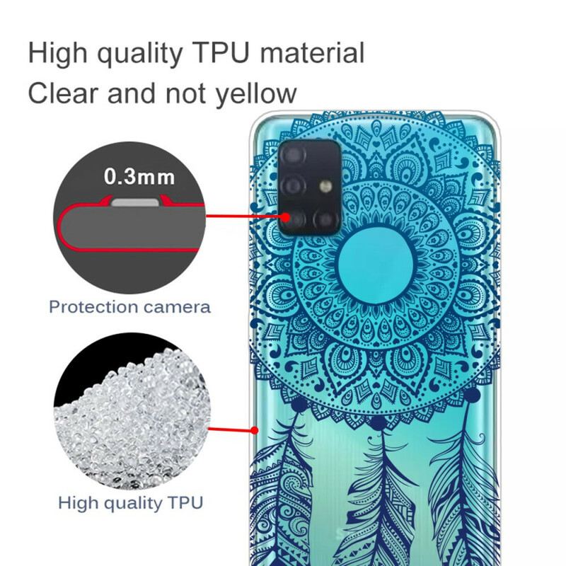 Maskica Samsung Galaxy A31 Mandala S Jednim Cvijetom