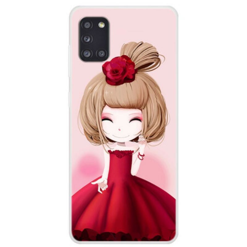 Maskica Samsung Galaxy A31 Manga Lady