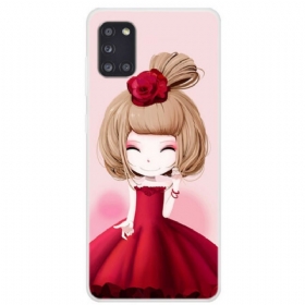 Maskica Samsung Galaxy A31 Manga Lady