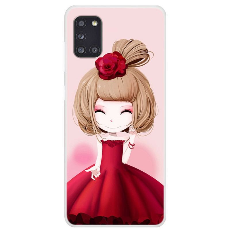 Maskica Samsung Galaxy A31 Manga Lady