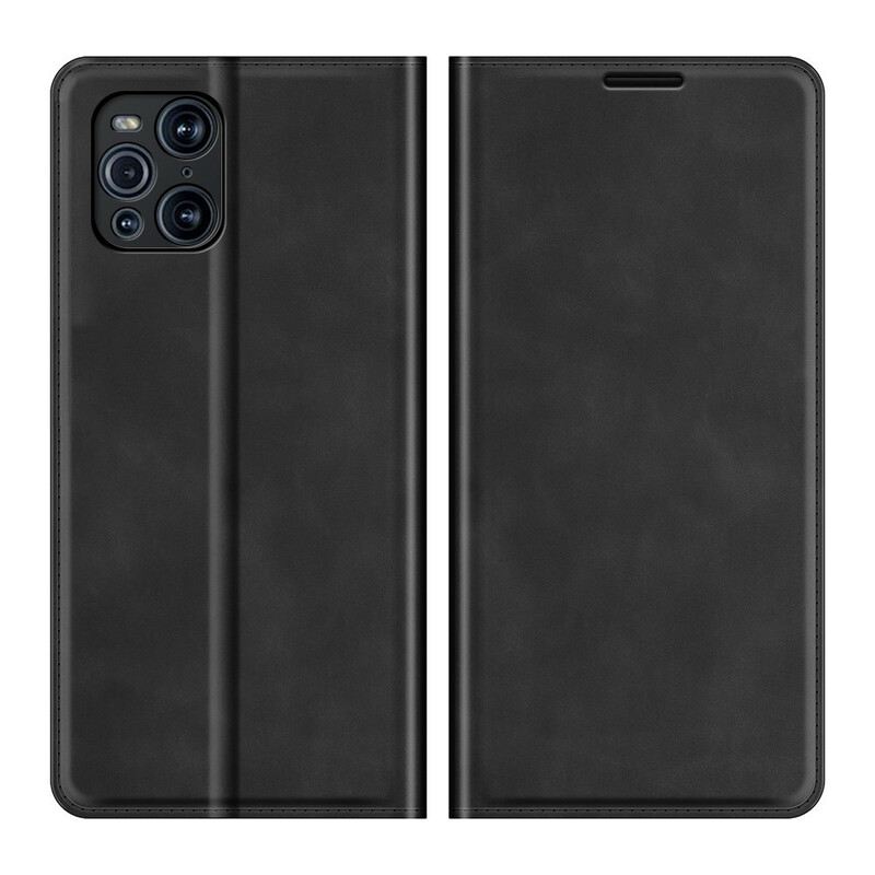 Flip Futrola Oppo Find X3 Pro Kožna Futrola Efekt Meke Kože