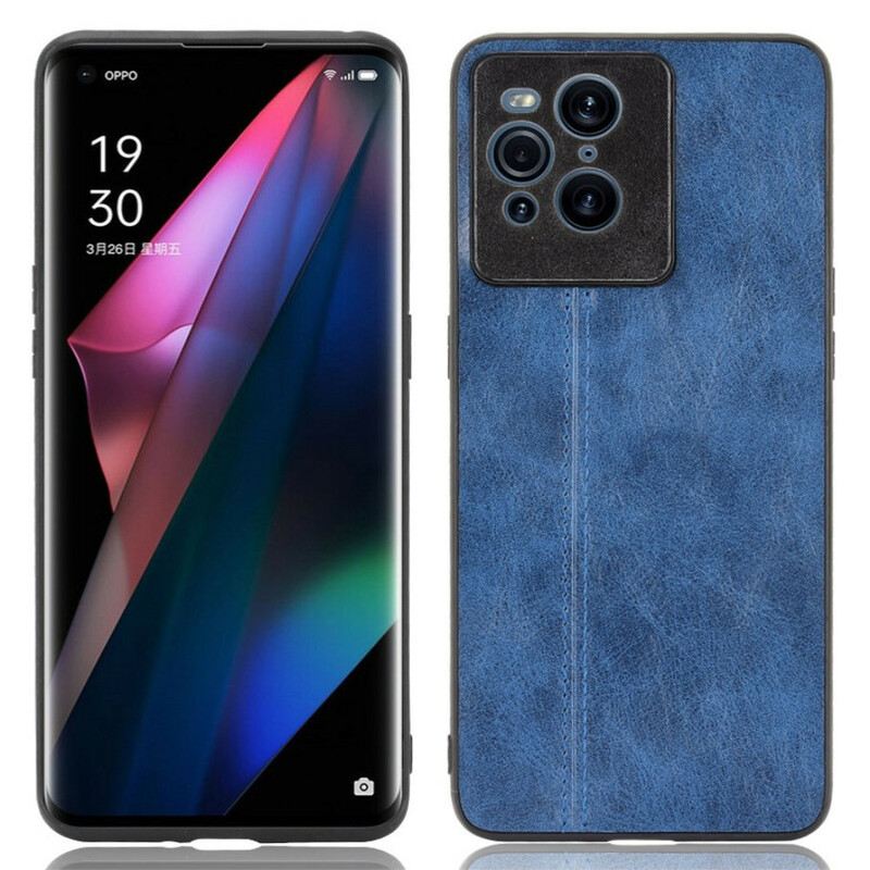 Maskica Oppo Find X3 Pro Couture Efekt Kože