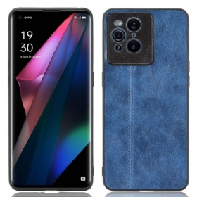 Maskica Oppo Find X3 Pro Couture Efekt Kože