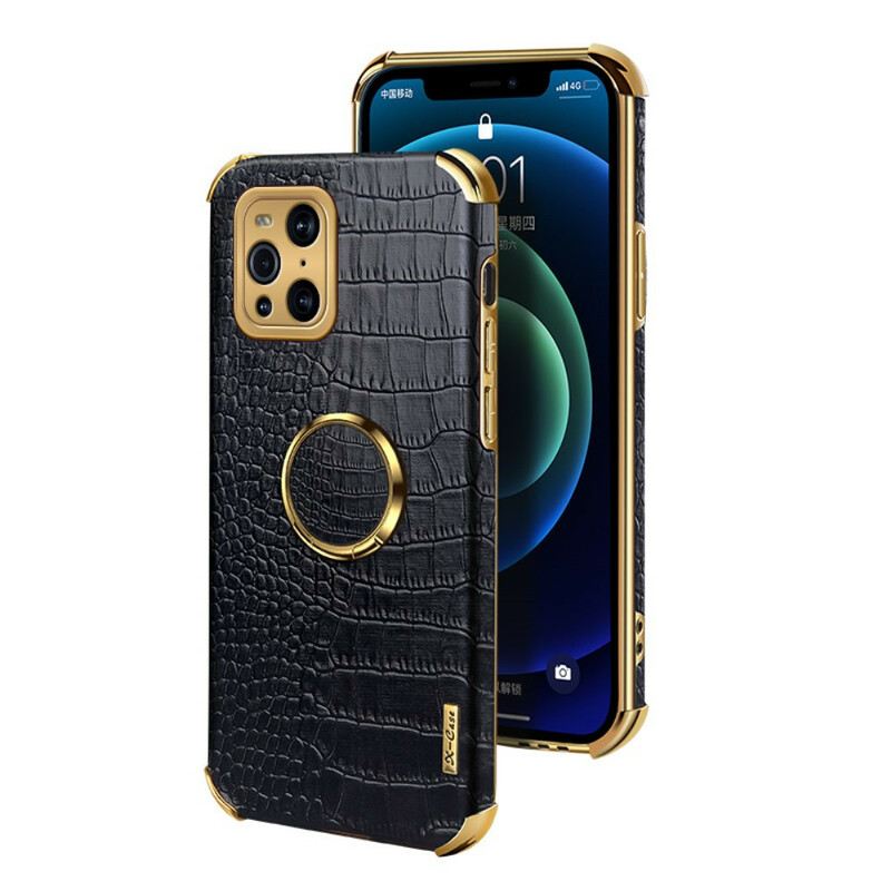 Maskica Oppo Find X3 Pro X-case Efekt Krokodilske Kože