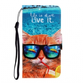 Futrola Huawei P Smart 2021 Cat Live It Strappy