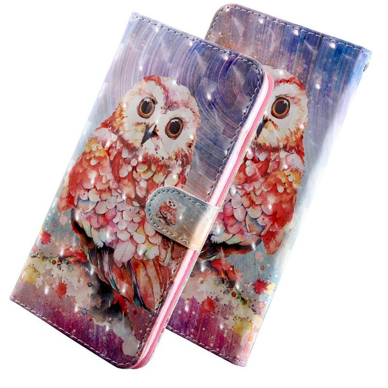 Futrola Huawei P Smart 2021 Svjetlosna Točka Germain The Owl