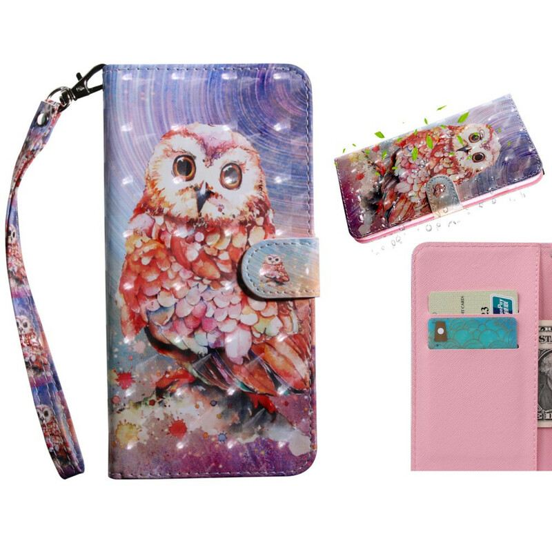 Futrola Huawei P Smart 2021 Svjetlosna Točka Germain The Owl