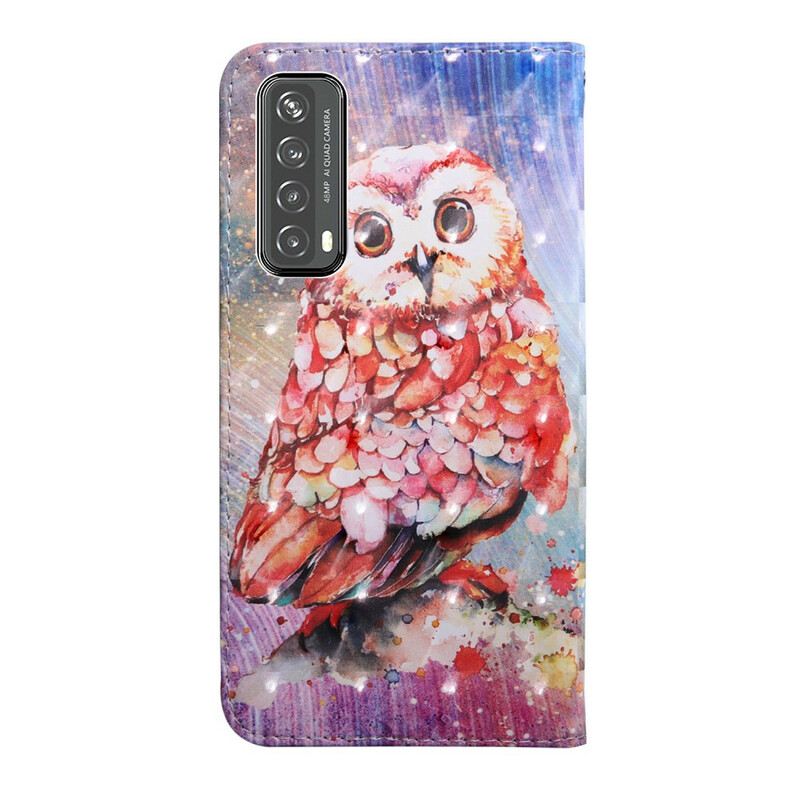 Futrola Huawei P Smart 2021 Svjetlosna Točka Germain The Owl