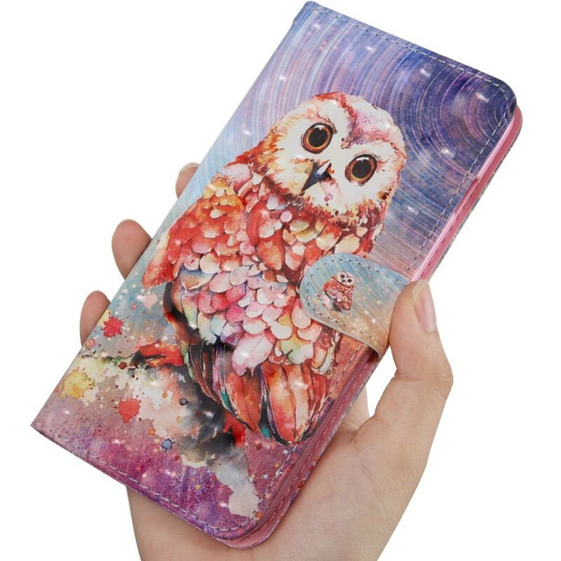 Futrola Huawei P Smart 2021 Svjetlosna Točka Germain The Owl