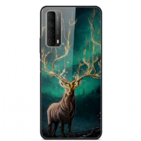 Maskica Huawei P Smart 2021 Deer King Kaljeno Staklo