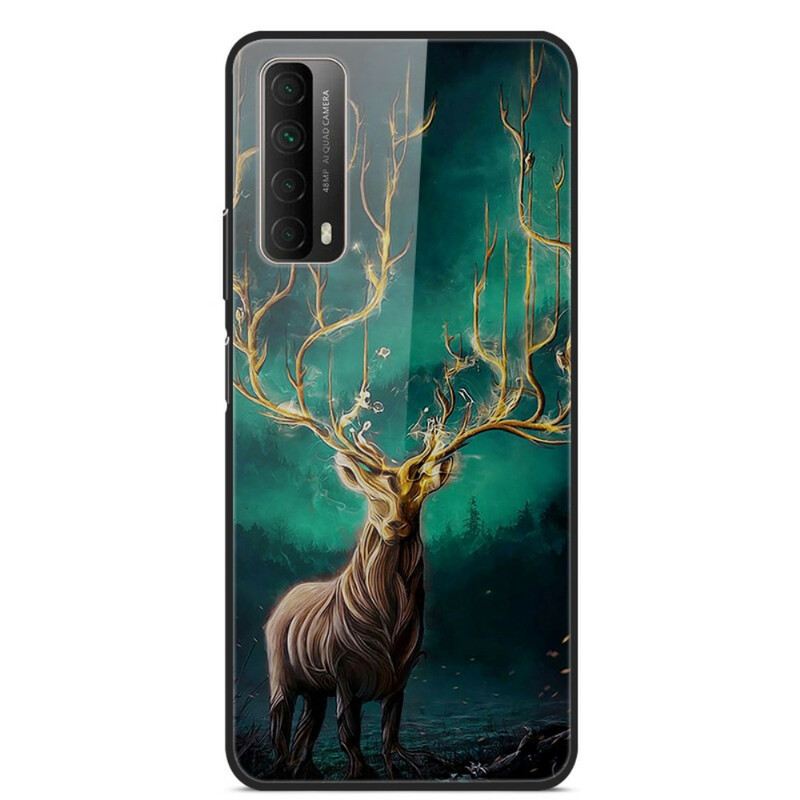 Maskica Huawei P Smart 2021 Deer King Kaljeno Staklo