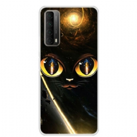 Maskica Huawei P Smart 2021 Galaxy Mačka