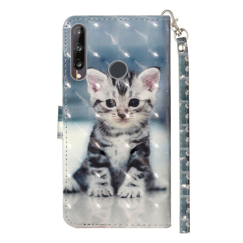 Flip Futrola Huawei Y6p Kitten Light Spots S Remenom