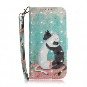 Futrola Samsung Galaxy Note 20 Strappy Cat Friends