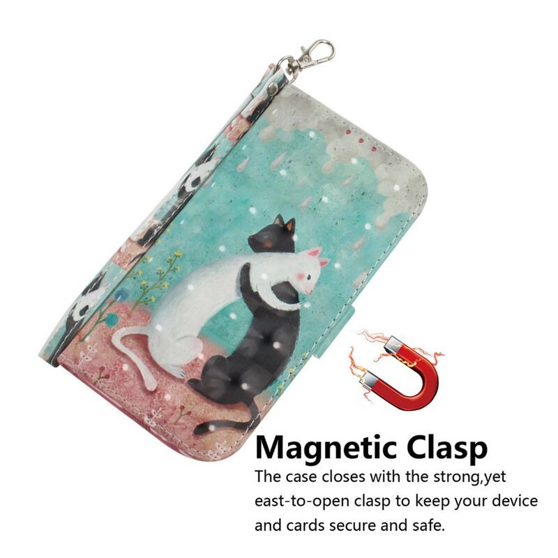 Futrola Samsung Galaxy Note 20 Strappy Cat Friends